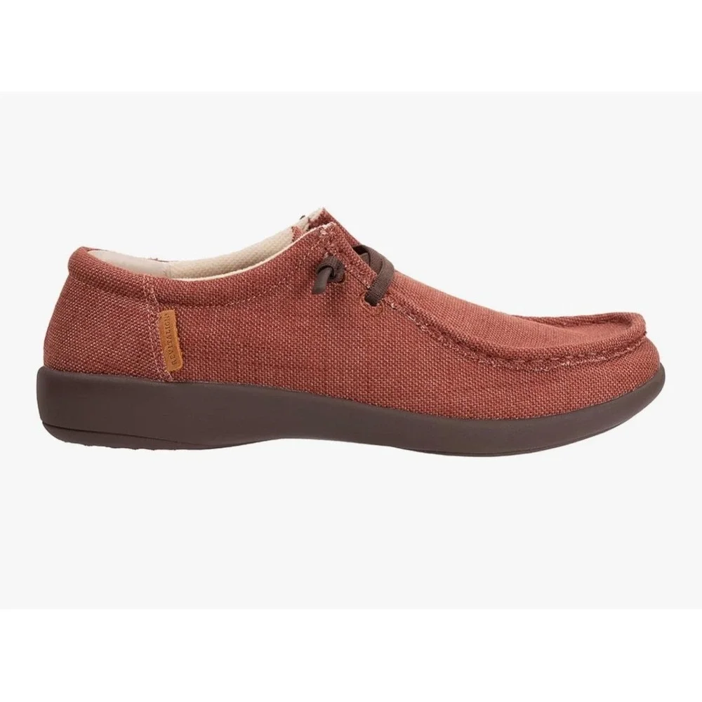 Spenco Carefree Denim‎ Brick Wedge Heel Pull On Casual Shoes Men 14D
